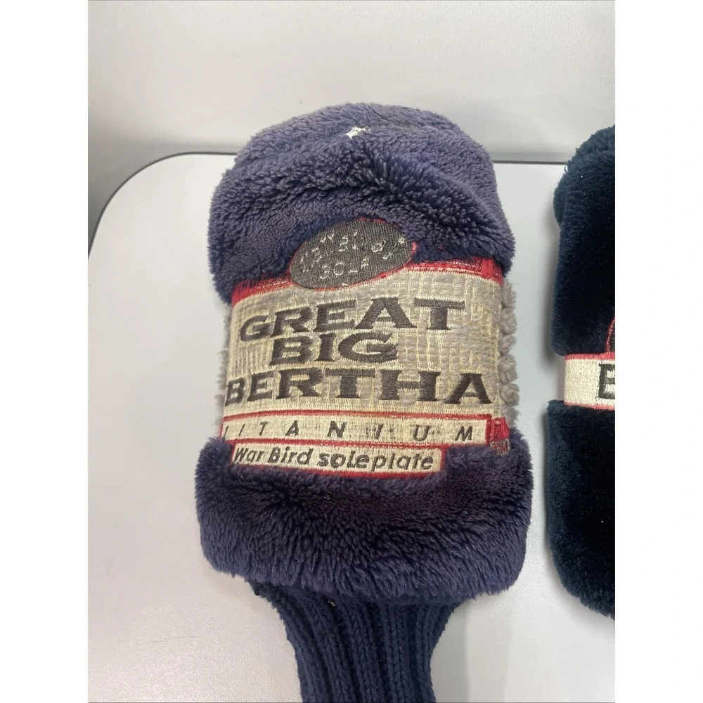 Vintage Callaway Big Bertha Golf Club Head Covers! (